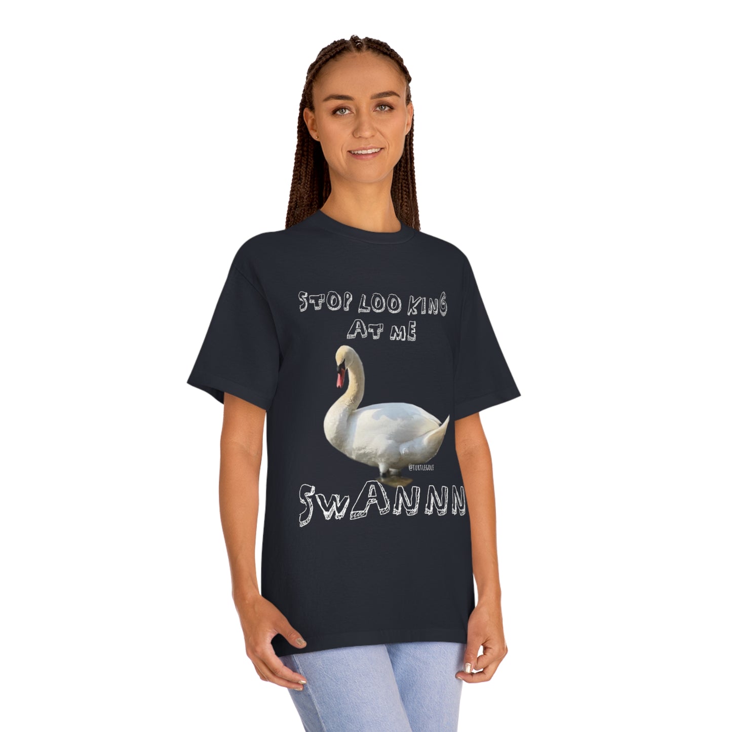 Stop Looking at Me Swan T-Shirt - KO2