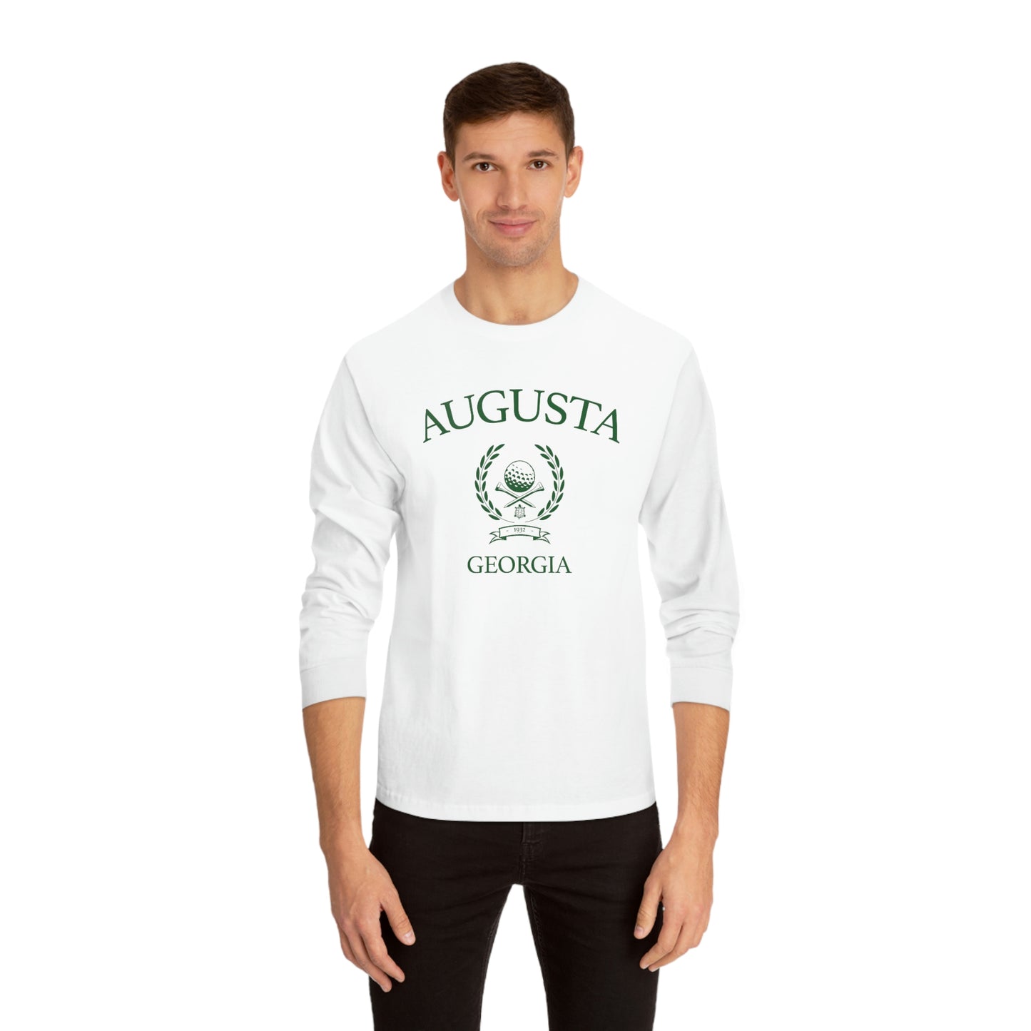 Augusta Georgia Long Sleeve Golf Tee