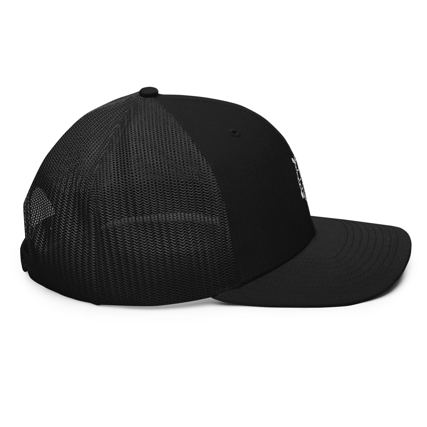 Basic Black - Meshed Back - Turtle